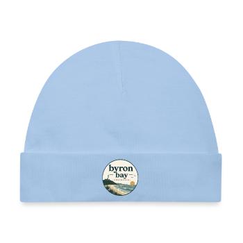 Byron Bay Küstenzauber - Baby Premium Organic Mütze - Hellblau - Vorne