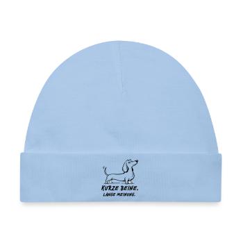 Kurze Beine Lange Meinung - Baby Premium Organic Mütze - Hellblau - Vorne