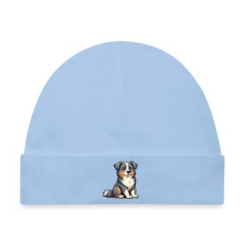 Australian Shepherd Aussie Aussiebesitzer Aussies - Baby Premium Organic Mütze - Hellblau - Vorne
