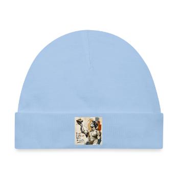 To-eat-or-not-to-eat - Baby Premium Organic Mütze - Hellblau - Vorne