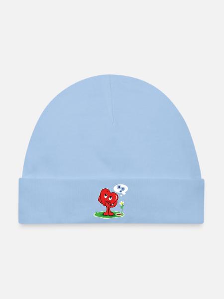 Mucki Schlaukopf - Baby Premium Organic Mütze - Hellblau