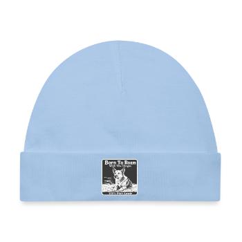 Abenteuerlust: Born To Roam With The Dingos - Baby Premium Organic Mütze - Hellblau - Vorne