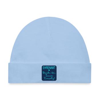 Team Einsatz Ehrenamt Danke - Baby Premium Organic Mütze - Hellblau - Vorne