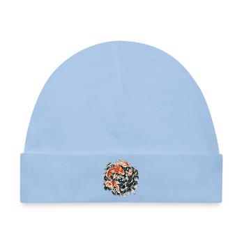 Lucky Koi - Baby Premium Organic Mütze - Hellblau - Vorne