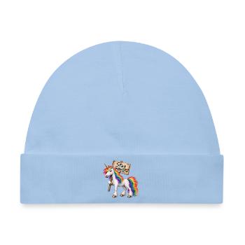 Stay weird ! - Baby Premium Organic Mütze - Hellblau - Vorne