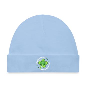 Du schaffst das! Wir glauben an dich! - Glück Mut - Baby Premium Organic Mütze - Hellblau - Vorne