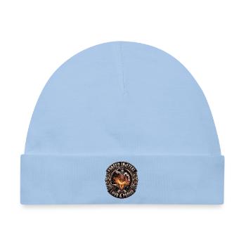 Forged In Steel Metal - Baby Premium Organic Mütze - Hellblau - Vorne