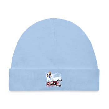 Plumber by day Zombie by night - Klempnerin - Baby Premium Organic Mütze - Hellblau - Vorne