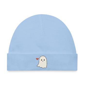 Halloween Geist Damen - Baby Premium Organic Mütze - Hellblau - Vorne