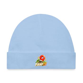 Found It! Schatzfund Abenteuer - Baby Premium Organic Mütze - Hellblau - Vorne