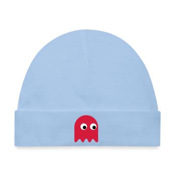 Game Classics Ghost - Baby Premium Organic Mütze - Hellblau - Vorne