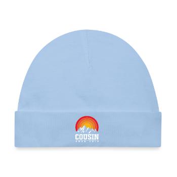 Cousin Road-trip - Baby Premium Organic Mütze - Hellblau - Vorne