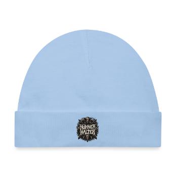 Heavy Metal Hühnerhalter - Baby Premium Organic Mütze - Hellblau - Vorne