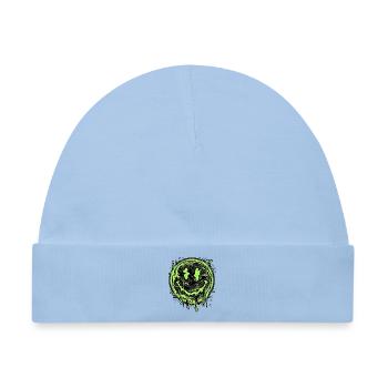Acid Smile - Baby Premium Organic Mütze - Hellblau - Vorne