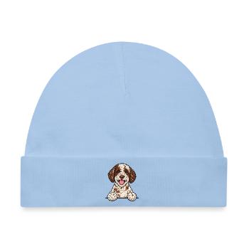 Lagotto Romagnolo - Baby Premium Organic Mütze - Hellblau - Vorne