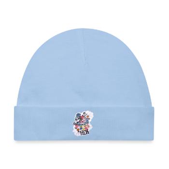 13 BD - Baby Premium Organic Mütze - Hellblau - Vorne