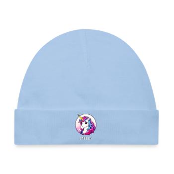 EINHORN Stella - Baby Premium Organic Mütze - Hellblau - Vorne