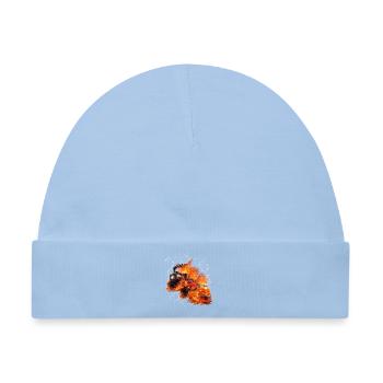 Feuerzüge Inferno Lokomotiven - Baby Premium Organic Mütze - Hellblau - Vorne