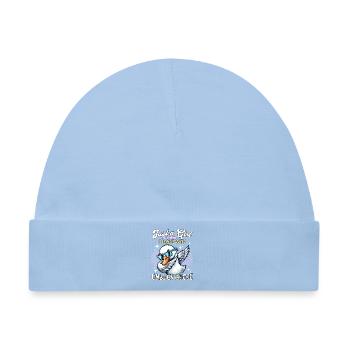 Emdengans Mädchen Embden Goose - Baby Premium Organic Mütze - Hellblau - Vorne