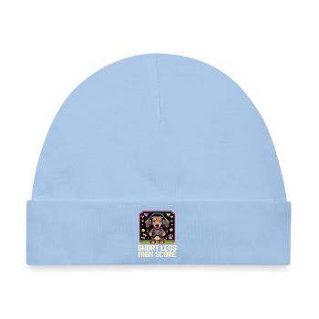 Short Legs High Score - Baby Premium Organic Mütze - Hellblau - Vorne