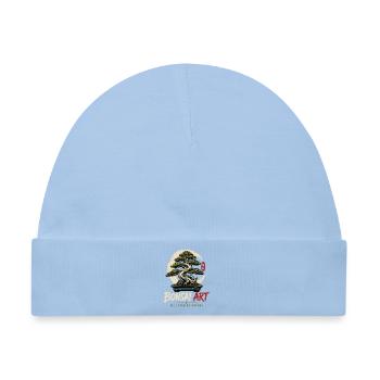 Japanische Bonsai-Baum Pflanze Bonsai-Art Bonsai - Baby Premium Organic Mütze - Hellblau - Vorne
