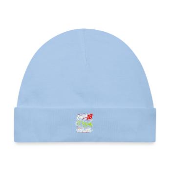 18. Geburtstag Wo Ist Mein Auto Sportwagen Lustig - Baby Premium Organic Mütze - Hellblau - Vorne