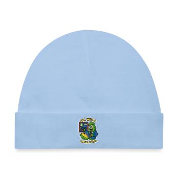 Dill Weather Wortspiel Gurken-Tee - Baby Premium Organic Mütze - Hellblau - Vorne