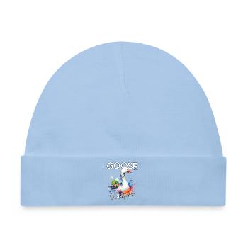 Gans Flüsterer - Baby Premium Organic Mütze - Hellblau - Vorne