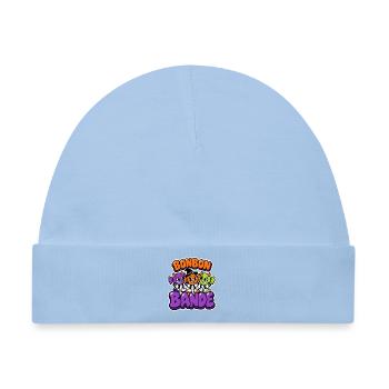 Bonbon Bande - Halloween Süßigkeiten - Baby Premium Organic Mütze - Hellblau - Vorne