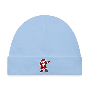 Dab / dabbing / dabbing' Santa Claus - Baby Premium Organic Mütze - Hellblau - Vorne