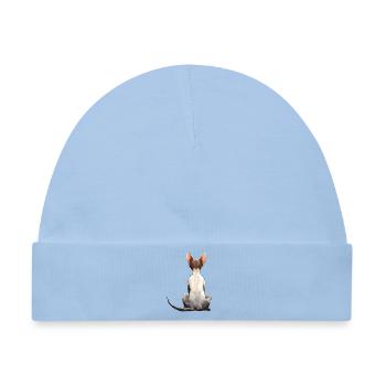 Cornish Rex - Baby Premium Organic Mütze - Hellblau - Vorne