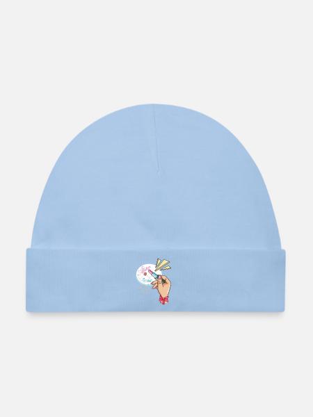Abitur 2026 - Baby Premium Organic Mütze - Hellblau