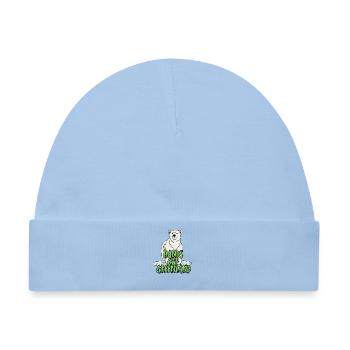 Hands Off Greenland. - Baby Premium Organic Mütze - Hellblau - Vorne