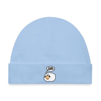 Schlafschaf - Baby Premium Organic Mütze - Hellblau - Vorne
