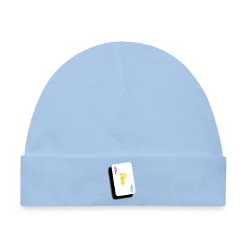 Das Ass der Pfannen - Baby Premium Organic Mütze - Hellblau - Vorne