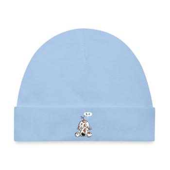 Happy Hundchen - Baby Premium Organic Mütze - Hellblau - Vorne