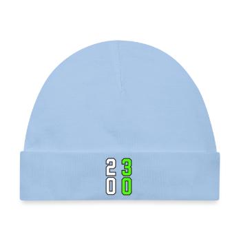 23 Zero - Baby Premium Organic Mütze - Hellblau - Vorne