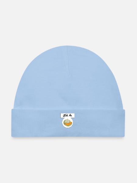 Ich habe die Melone - Baby Premium Organic Mütze - Hellblau