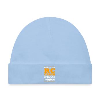 Modellflugzeug Modellflug - Baby Premium Organic Mütze - Hellblau - Vorne