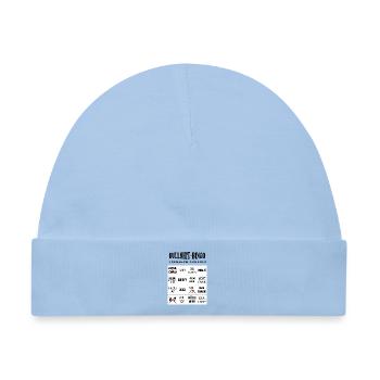 Bullshit-Bingo – Teenager-Version - Baby Premium Organic Mütze - Hellblau - Vorne
