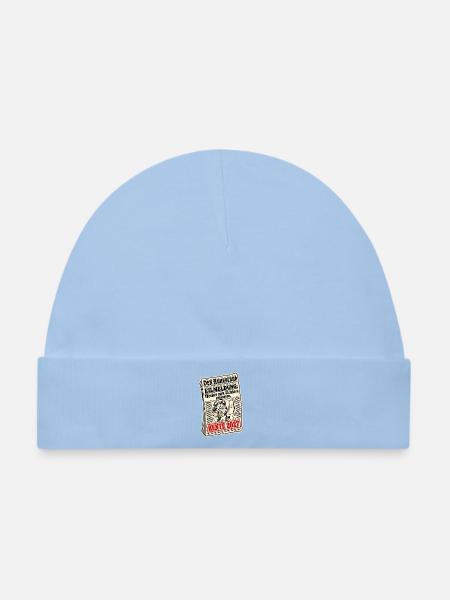 Rente 2027 Wecker entlassen - Baby Premium Organic Mütze - Hellblau