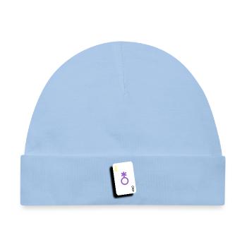 Ass von Enbies - Baby Premium Organic Mütze - Hellblau - Vorne
