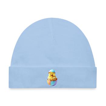 Kueken-Osterei - Baby Premium Organic Mütze - Hellblau - Vorne