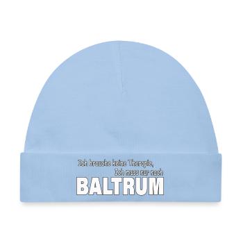 Therapie BALTRUM - Baby Premium Organic Mütze - Hellblau - Vorne