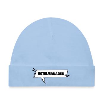 Bildung Hotelmanager - Baby Premium Organic Mütze - Hellblau - Vorne