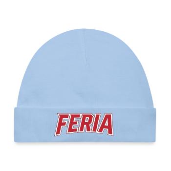 Rote Retro Feria - Baby Premium Organic Mütze - Hellblau - Vorne