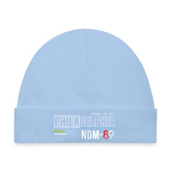 Urbanes Street-Sports-Logo-Design - Baby Premium Organic Mütze - Hellblau - Vorne