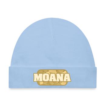 Moana als Bio - Baby Premium Organic Mütze - Hellblau - Vorne
