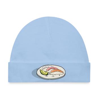 Sushi - Baby Premium Organic Mütze - Hellblau - Vorne