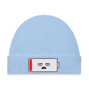 Niedrige Batteriemischung - Baby Premium Organic Mütze - Hellblau - Vorne